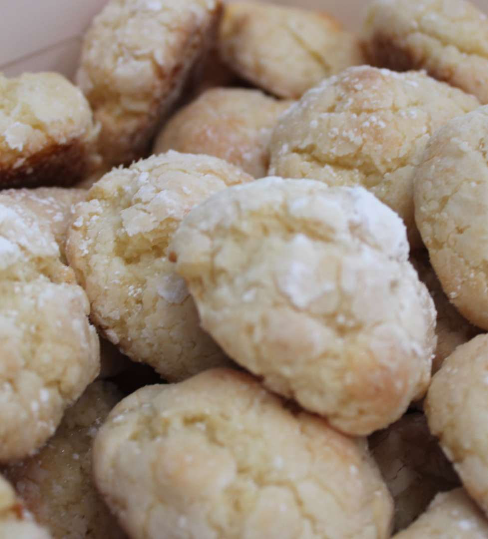 Golden Sugar Cloud Cookies