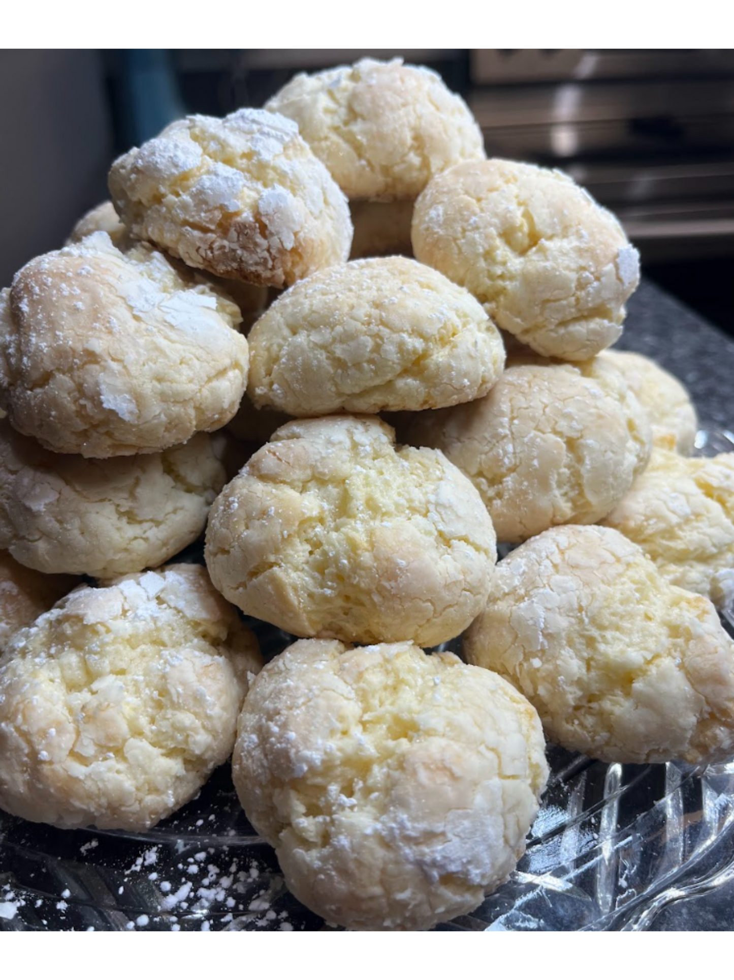 Golden Sugar Cloud Cookies